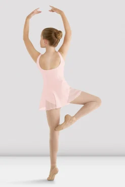 Bloch Kleider|Performance^Mädchen-Tanktop-Trikot „Mirella“ mit Rock