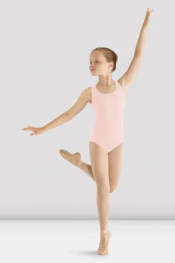 Bloch Performance|Basics & Uniformen^Mädchen-Trikot „Mirella“ mit Blumenrücken