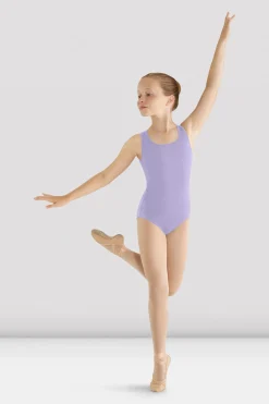 Bloch Performance|Basics & Uniformen^Mädchen-Trikot „Mirella“ mit Blumenrücken