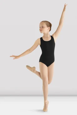 Bloch Performance|Basics & Uniformen^Mädchen-Trikot „Mirella“ mit Blumenrücken