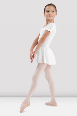 Bloch Kleider|Basics & Uniformen^Mädchen-Trikot mit kurzen Ärmeln und Rock