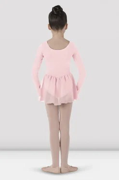 Bloch Kleider|Basics & Uniformen^Mädchen-Trikot mit langen Ärmeln und Rock