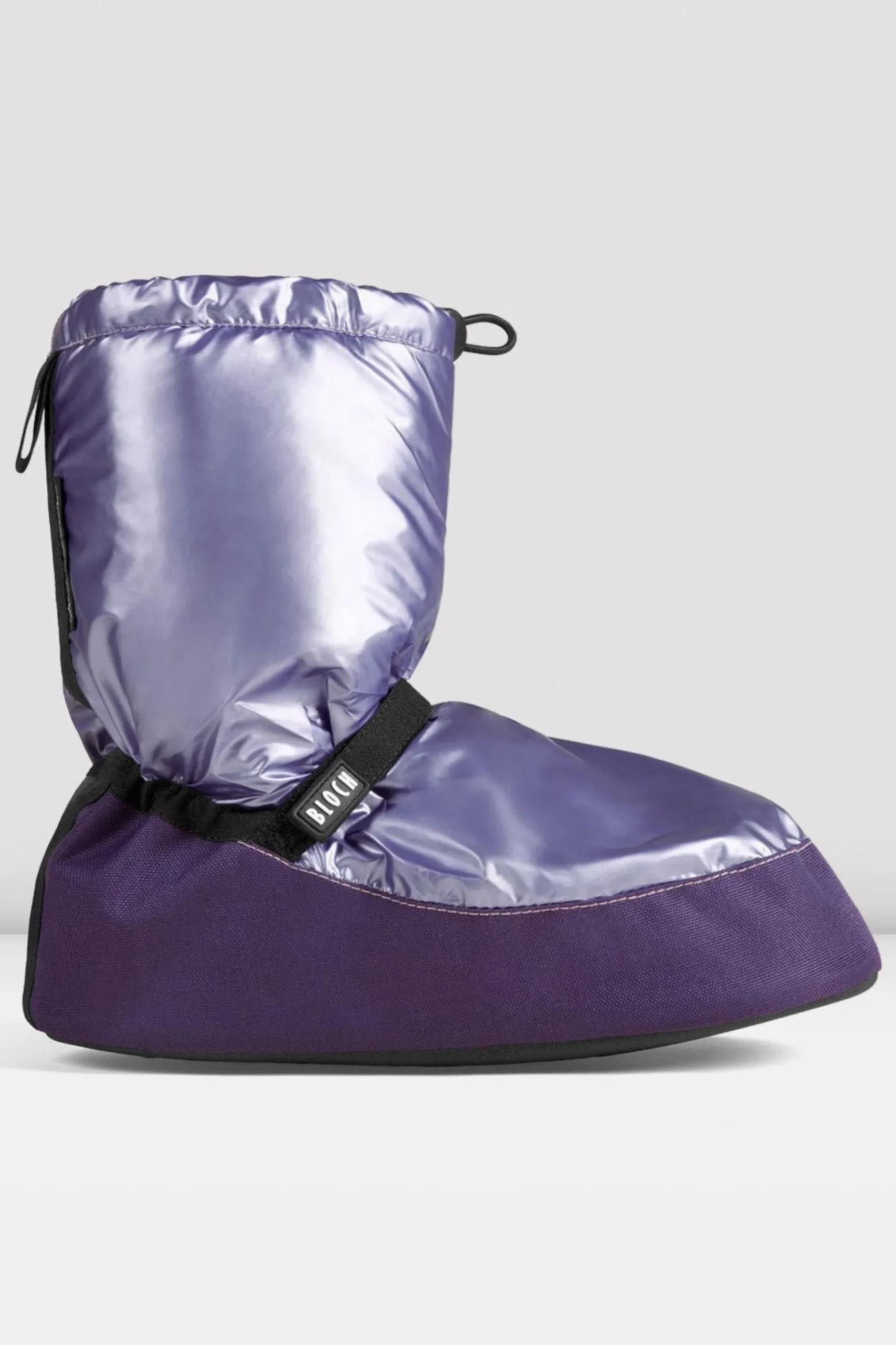 Bloch Stiefel^Metallic-Aufwärmstiefeletten für Erwachsene purplemetallicnylon