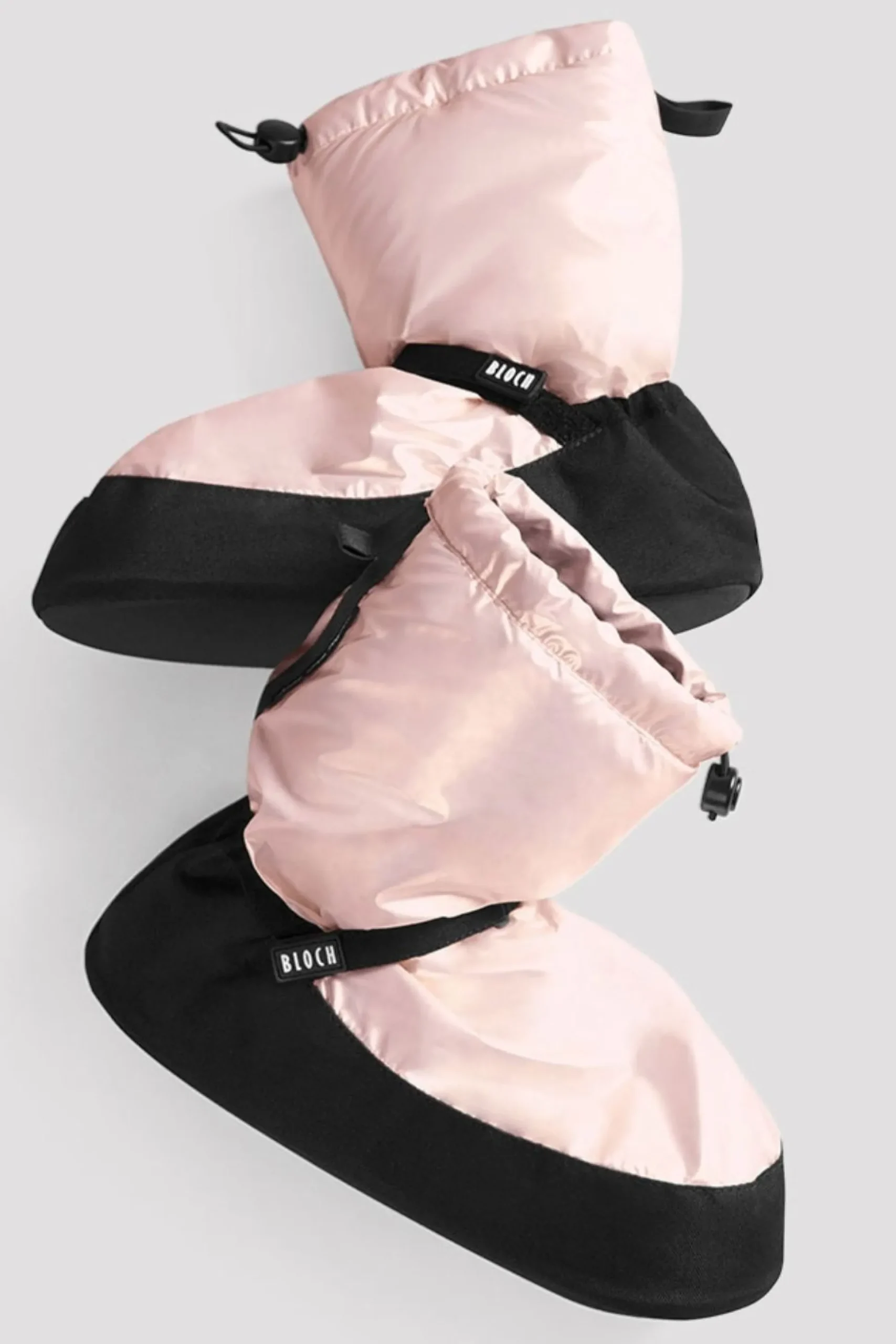 Bloch Stiefel^Metallic-Aufwärmstiefeletten für Erwachsene pinkmetallicnylon
