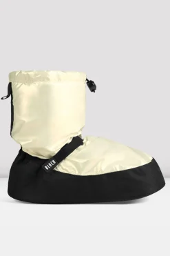 Bloch Herren|Stiefel^Metallic-Aufwärmstiefeletten für Erwachsene whitemetallicnylon