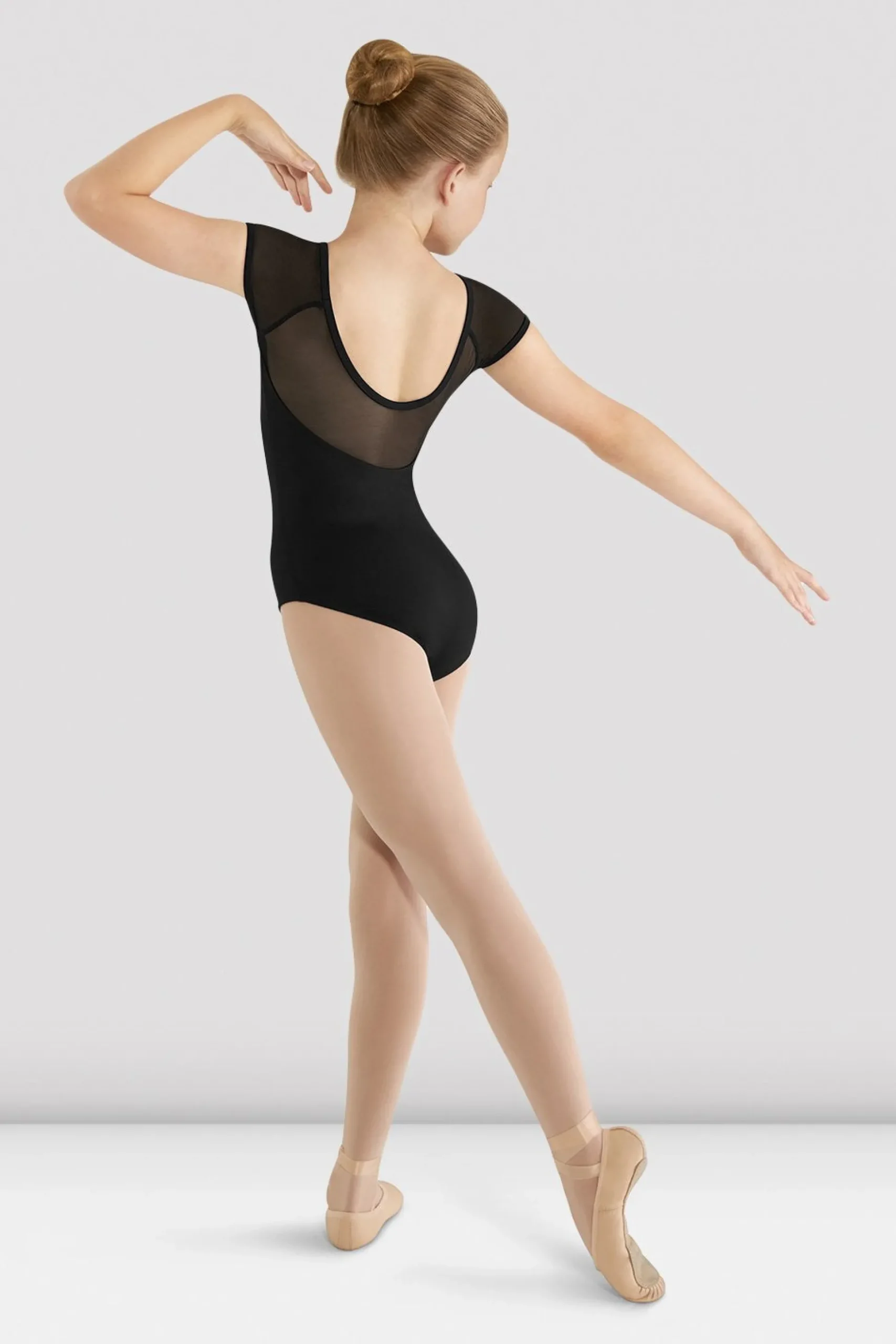 Bloch Performance|Basics & Uniformen^Mirella Mesh-Trikot mit Flügelärmeln für Mädchen