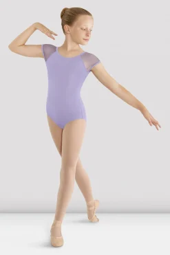 Bloch Performance|Basics & Uniformen^Mirella Mesh-Trikot mit Flügelärmeln für Mädchen