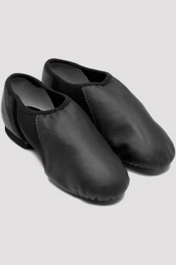 Bloch Jazz^Neo-Flex Slip-on-Jazz-Schuhe aus Leder für Mädchen