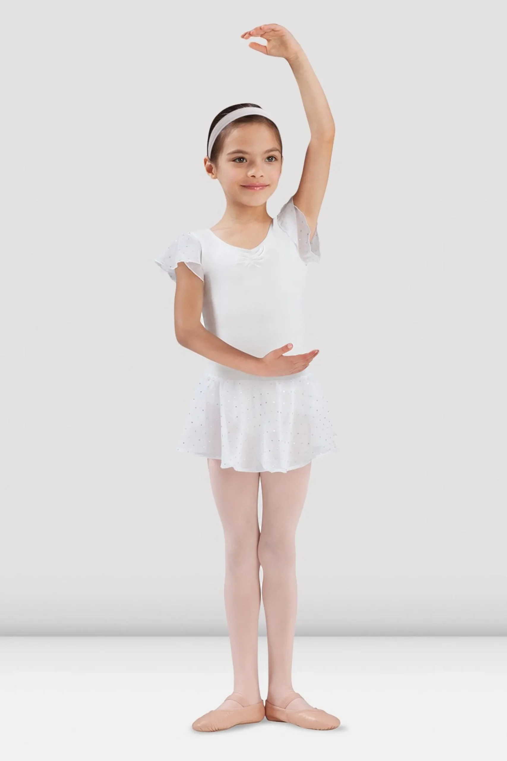 Bloch Röcke & Tutus^Olesia Georgette-Paillettenrock für Mädchen