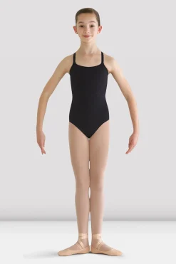 Bloch Basics & Uniformen|Trikots^Pranay-Trikot mit verstellbaren Trägern für Mädchen