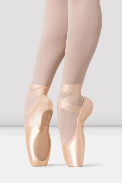 Bloch Spitze^Raffinierte Spitzenschuhe mit verbessertem Fußgewölbe pinksatin