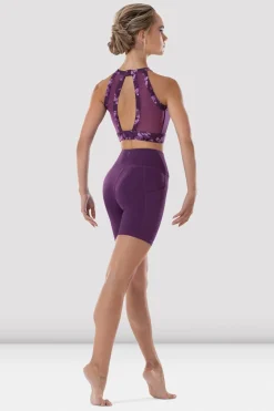 Bloch Oberteile^Reece Crop Top mit hohem Kragen für Damen elegance