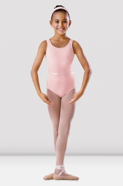 Bloch Basics & Uniformen|Trikots^Ärmelloser Tank-Trikot für Mädchen mit Gürtel