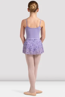 Bloch Röcke & Tutus^Rock mit Blumenmuster für Mädchen lilachaze
