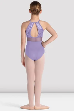 Bloch Trikots^Rosie Neckholder-Trikot für Mädchen lilac
