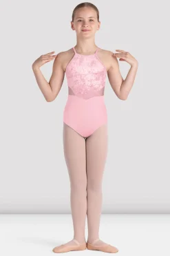 Bloch Trikots^Rosie Neckholder-Trikot für Mädchen candypink