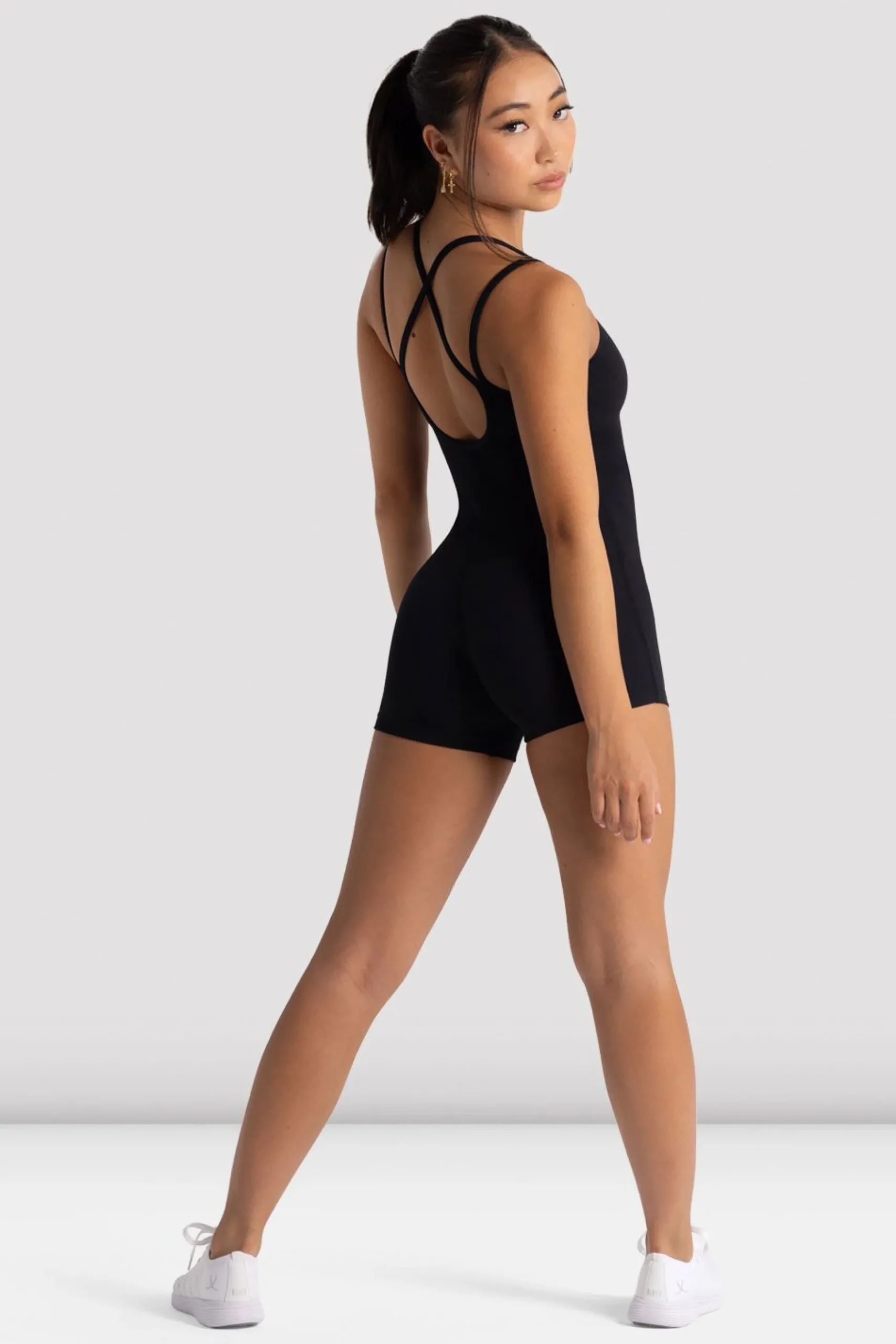 Bloch Trikots^Signature Camisole-Ganzanzug für Mädchen black