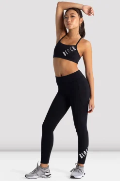 Bloch Hosen & Leggings|Hosen Und Leggings^Signature-Logo-Leggings für Mädchen in voller Länge black