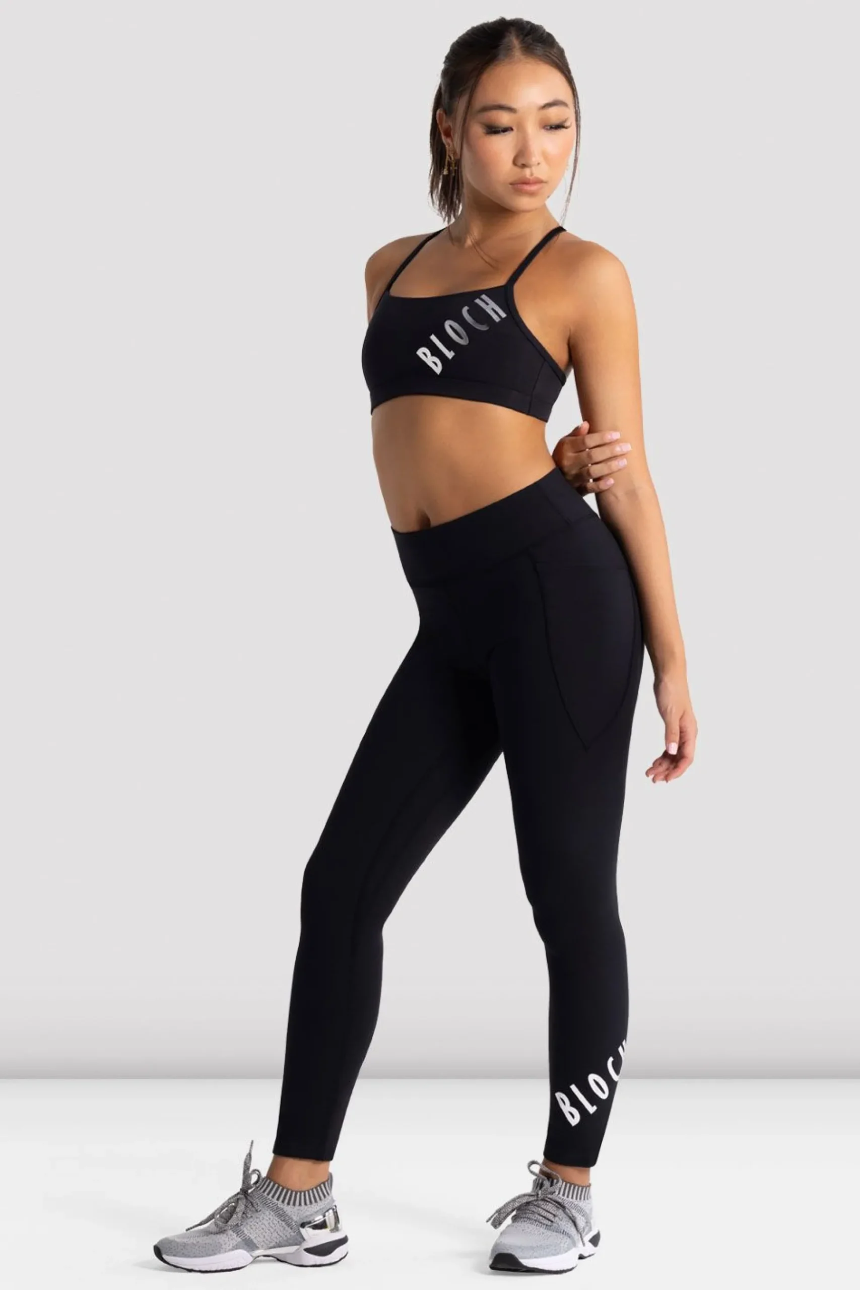 Bloch Hosen & Leggings|Hosen Und Leggings^Signature-Logo-Leggings für Mädchen in voller Länge black