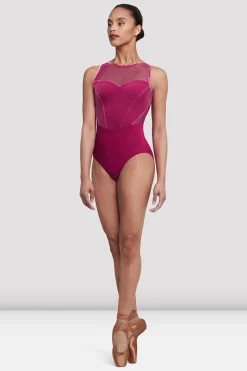 Bloch Trikots^Sofia Tank-Trikot für Damen magenta