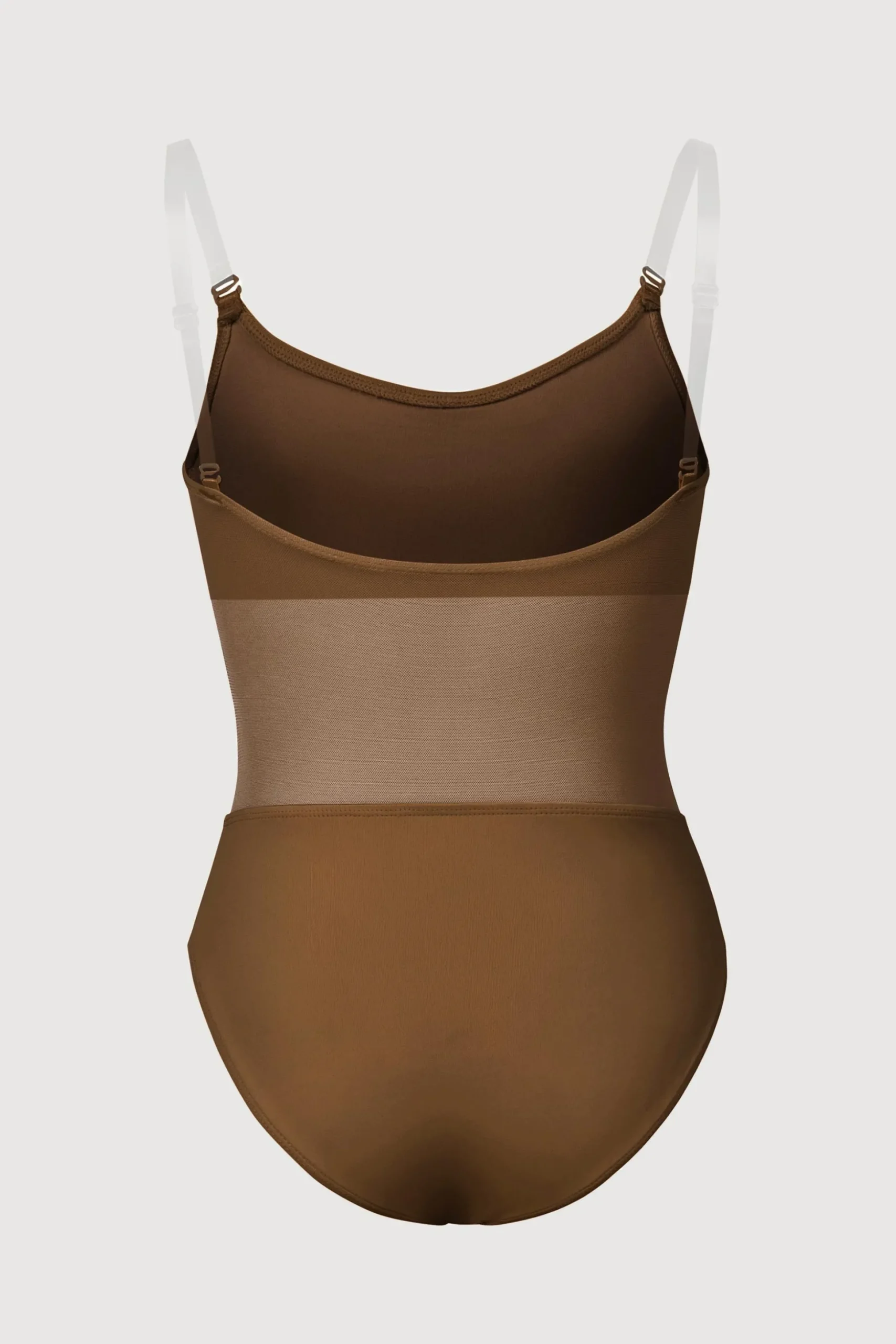 Bloch Unterwäsche^Sunna-Body mit Mesh-Einsatz für Mädchen cocoa