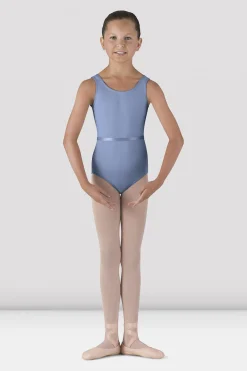 Bloch Basics & Uniformen|Trikots^Tank-Trikot mit Gürtel für Mädchen