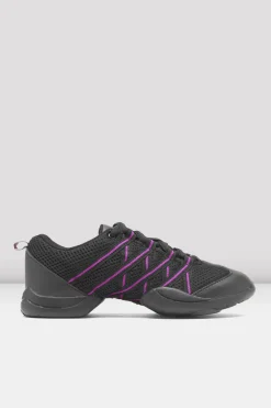Bloch Herren|Tanzsneaker^Tanzsneaker mit überkreuzter, geteilter Sohle für Erwachsene