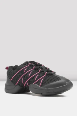 Bloch Herren|Tanzsneaker^Tanzsneaker mit überkreuzter, geteilter Sohle für Erwachsene