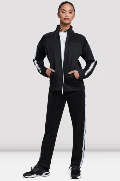 Bloch Oberteile|Herren^Trainingsjacke mit -Logo für Erwachsene black