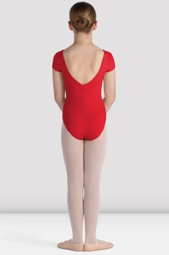 Bloch Basics & Uniformen|Trikots^Trikot mit Flügelärmeln für Mädchen „Piper“ red