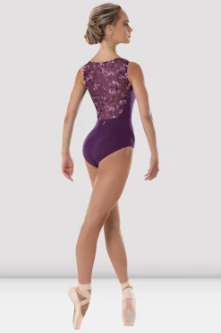 Bloch Trikots^Trikot mit U-Boot-Ausschnitt und Blumenmuster für Damen „Eden“ elegance