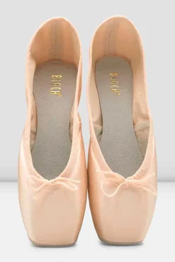 Bloch Spitze^Triomphe Spitzenschuhe aus Wildleder mit Zehenkappe