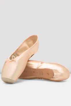 Bloch Spitze^Triomphe Spitzenschuhe aus Wildleder mit Zehenkappe