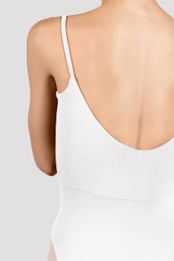 Bloch Grundlagen|Trikots^Turnanzug „Ruby“ mit Rundhalsausschnitt für Damen white