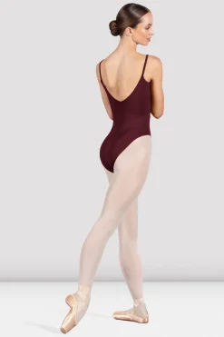 Bloch Grundlagen|Trikots^Turnanzug „Ruby“ mit Rundhalsausschnitt für Damen burgundy