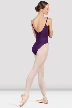 Bloch Grundlagen|Trikots^Turnanzug „Ruby“ mit Rundhalsausschnitt für Damen aubergine