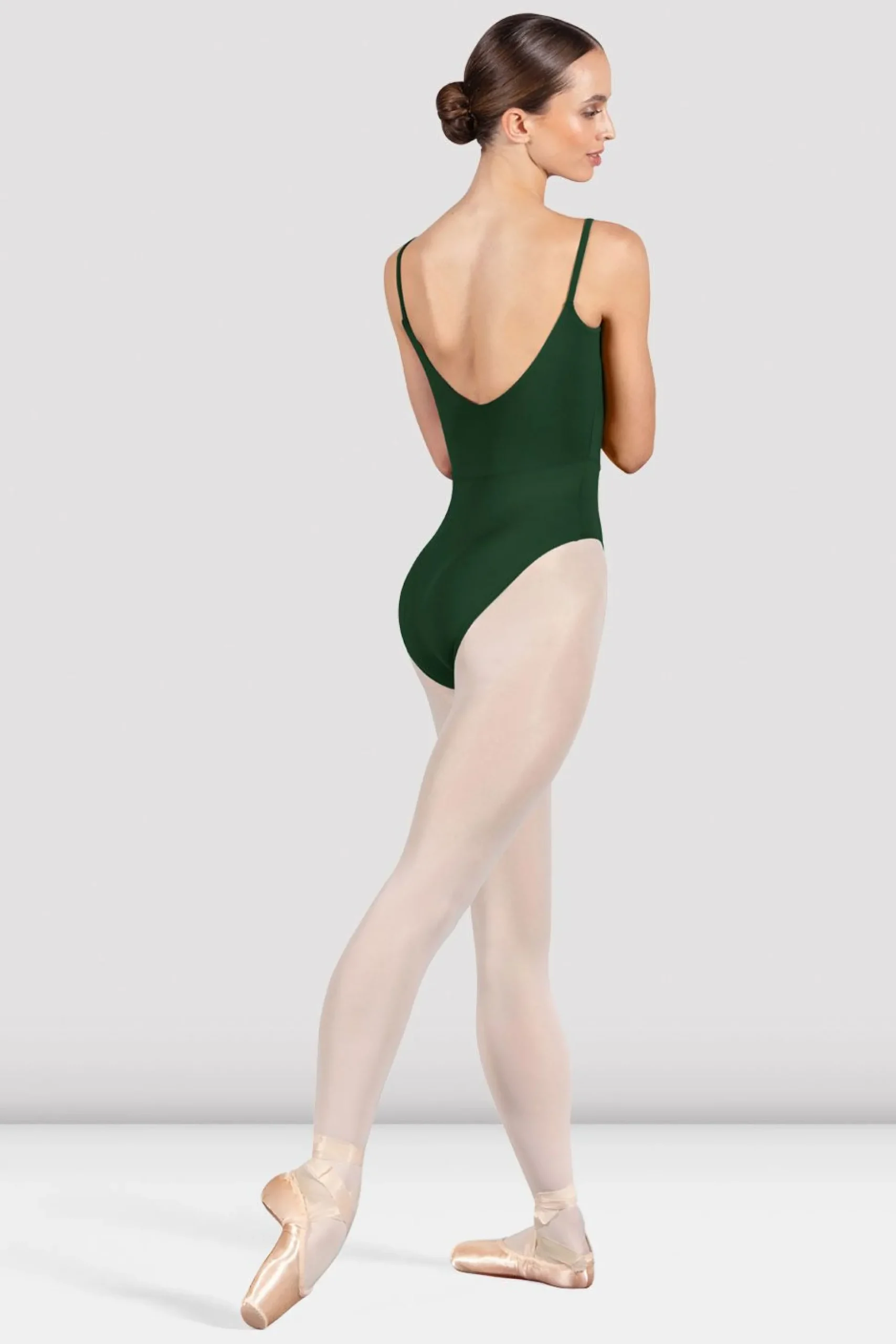Bloch Grundlagen|Trikots^Turnanzug „Ruby“ mit Rundhalsausschnitt für Damen evergreen