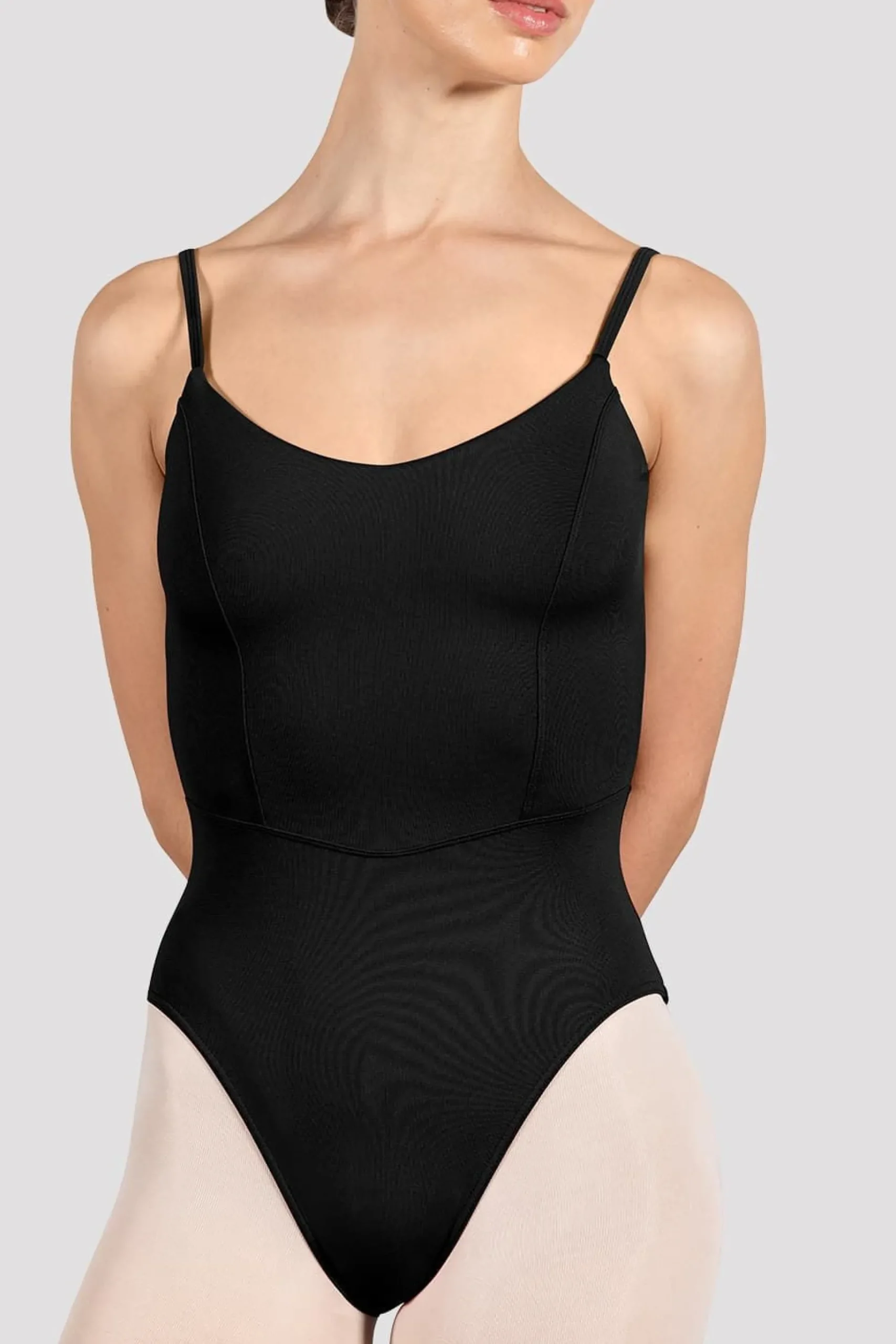 Bloch Grundlagen|Trikots^Turnanzug „Ruby“ mit Rundhalsausschnitt für Damen black