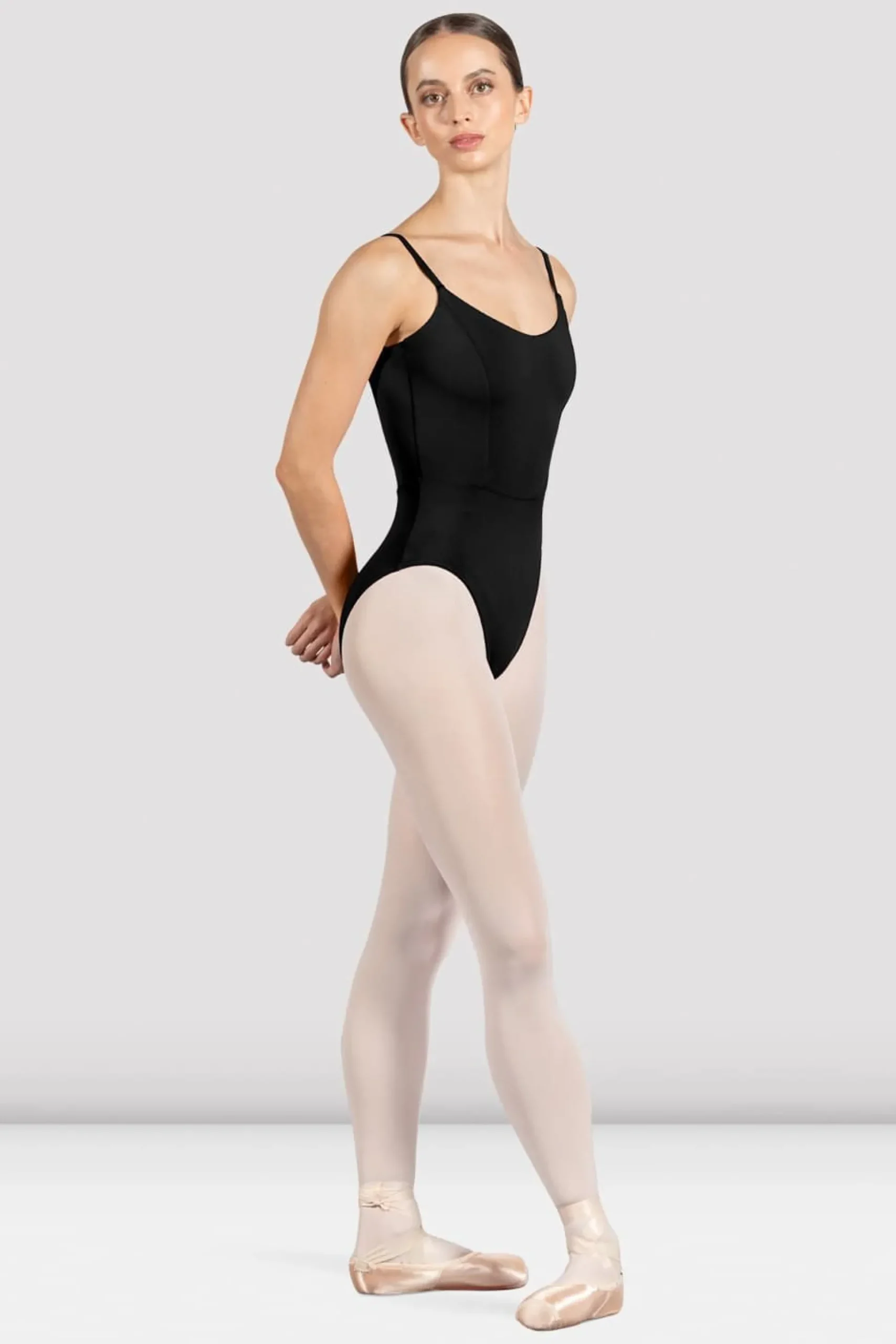 Bloch Grundlagen|Trikots^Turnanzug „Ruby“ mit Rundhalsausschnitt für Damen black