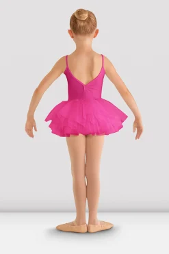 Bloch Kleider|Performance^Tutu-Trikot für Mädchen mit Valentinstags-Motiv