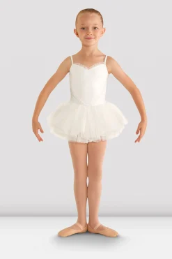 Bloch Kleider|Trikots^Tutu-Trikot für Mädchen mit Valentinstags-Motiv