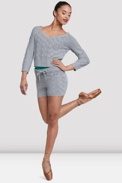 Bloch Oberteile|Aufwärmen^Viola Pullover mit 3/4-Ärmeln für Damen greymarle