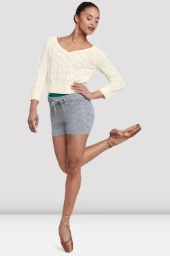 Bloch Oberteile|Aufwärmen^Viola Pullover mit 3/4-Ärmeln für Damen winterwhite