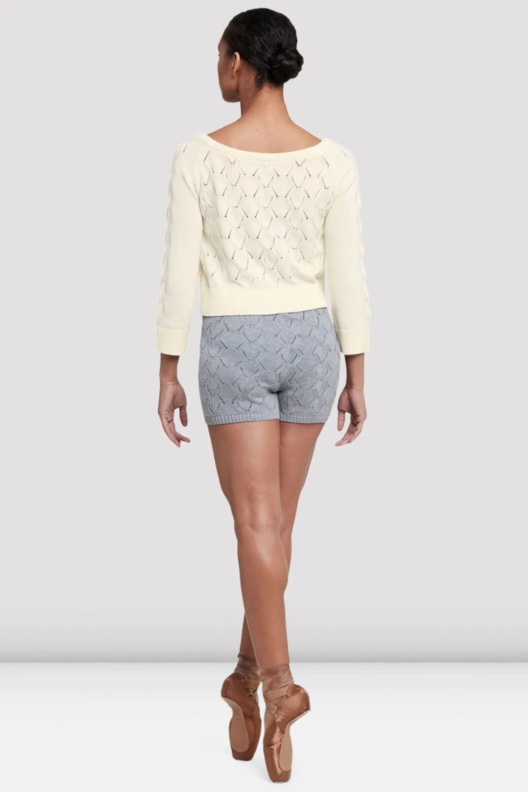 Bloch Oberteile|Aufwärmen^Viola Pullover mit 3/4-Ärmeln für Damen winterwhite