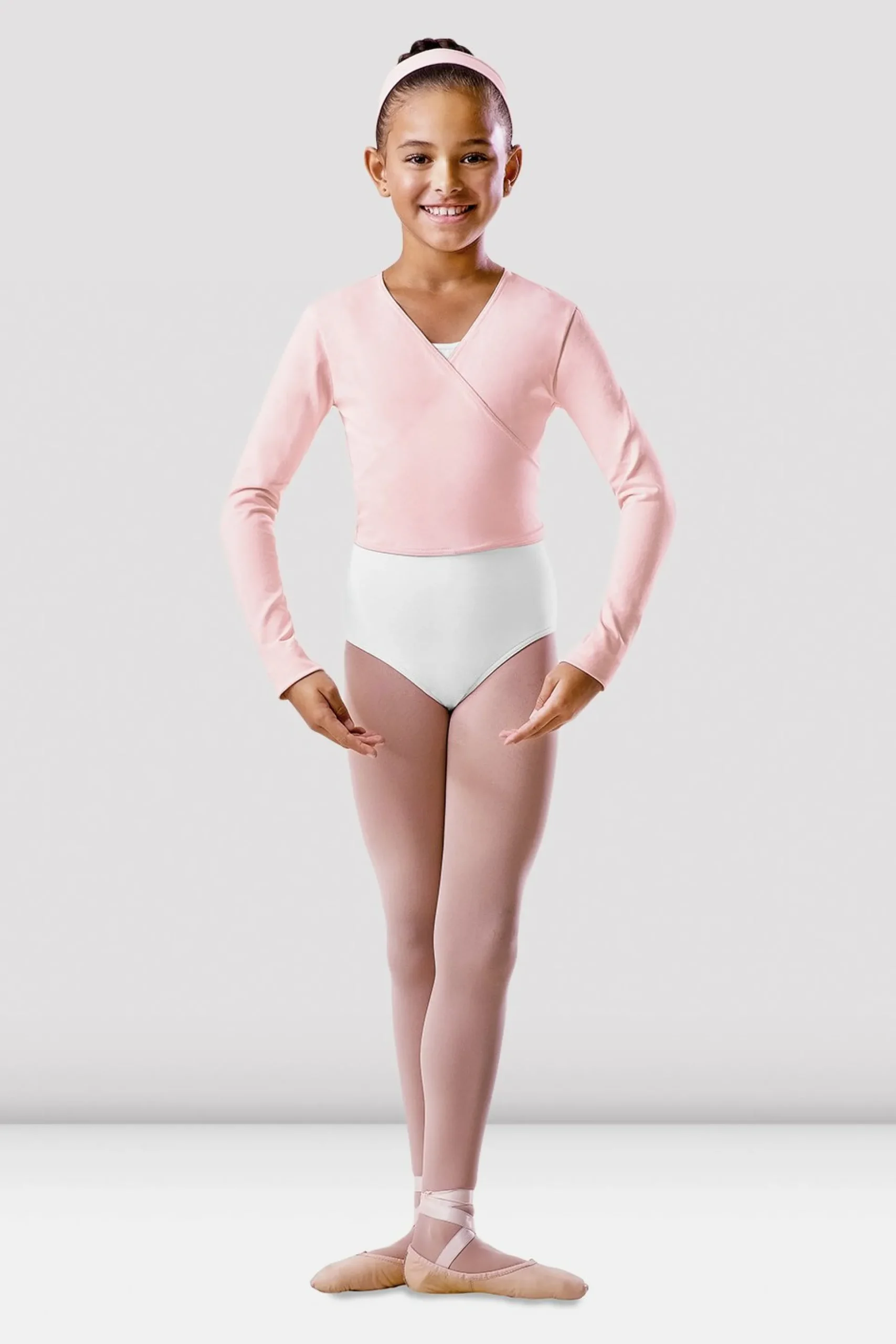 Bloch Oberteile|Basics & Uniformen^Wickeltop für Mädchen